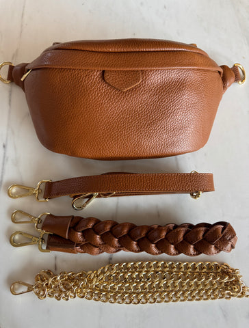 Krista Bag - Chestnut Leather