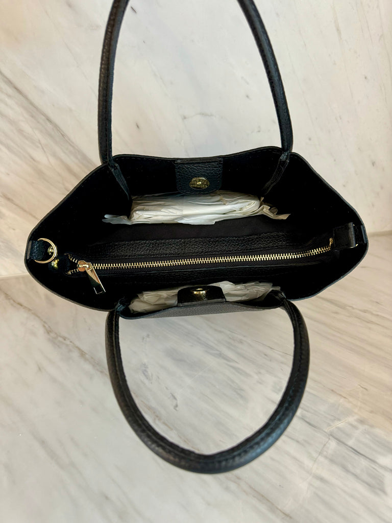 Krista Bag - Black Leather