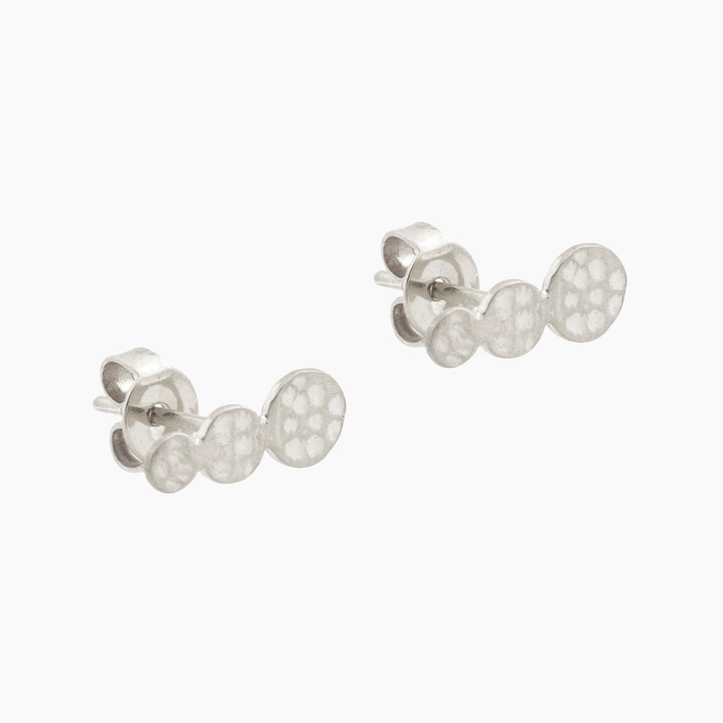 DANIELLE STUD EARRING - SILVER
