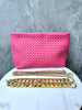 Lulu Woven Bag - Pink