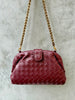 Katia Woven Bag - Plum **pre-order**