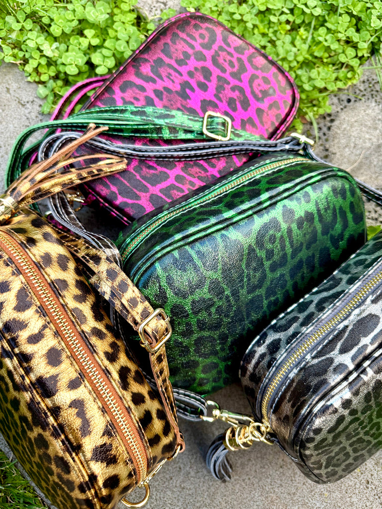 Rory Bag - Gold Leopard