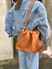 Scarlett Scrunch Bag - Tan