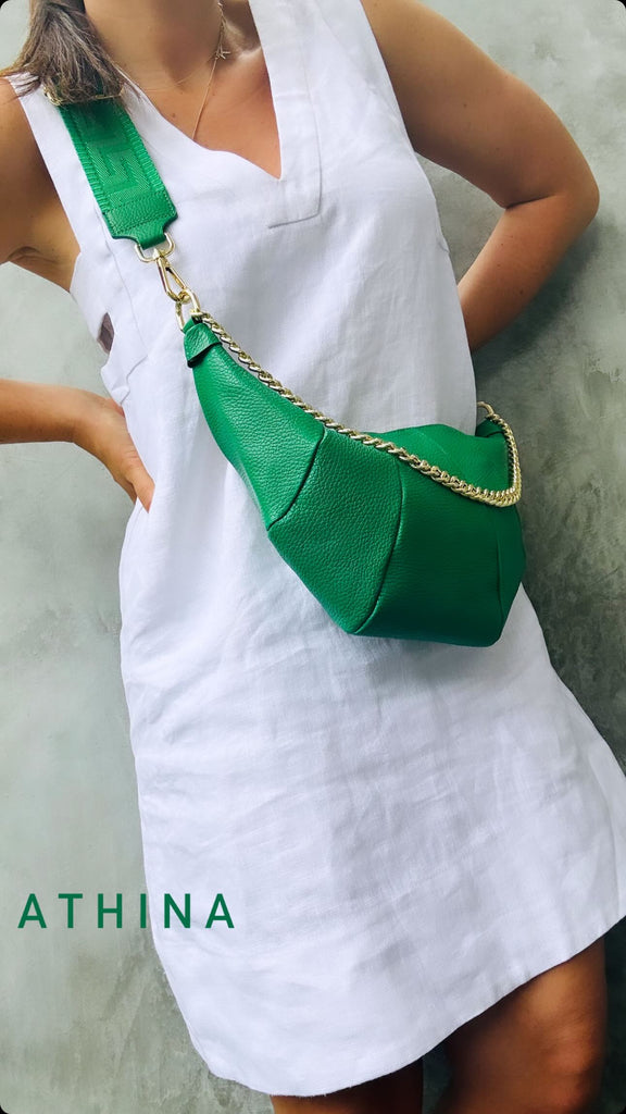 Athina Bag - Emerald