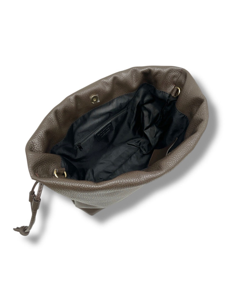 Scarlett Scrunch Bag - Chocolate