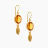 PALOMA GEM EARRING - CITRINE