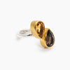 SOPHIA RING - SMOKY QUARTZ/CITRINE