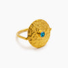 SAVANNA RING - GOLD/TOPAZ