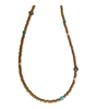 TEMPLE COLLECTION - EARTH NECKLACE AQUA