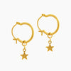 MAGALI STAR EARRING - GOLD